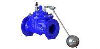 /Bleu valve actionnée par flotteur rouge, valve à flotteurs malléable de cuvette de l'eau de fer