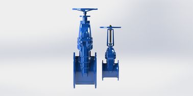Résistant à la corrosion et non montant, soupape de tige ductile, en fer, approuvée avec roue manuelle