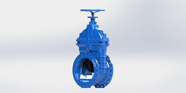 Résistant à la corrosion et non montant, soupape de tige ductile, en fer, approuvée avec roue manuelle