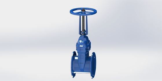Valve d'entrée d'eau durable avec connexion à flanc et connexion à extrémité ANSI conçue pour assurer le fonctionnement dans des systèmes d'eau complexes