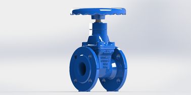 Valve à porte d'eau à étanchéité douce à haute capacité de débit pour applications industrielles