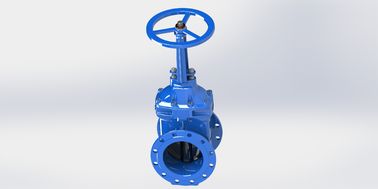 Valve à porte d'eau à étanchéité douce à haute capacité de débit pour applications industrielles
