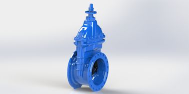 Valve à porte d'eau à étanchéité douce à haute capacité de débit pour applications industrielles