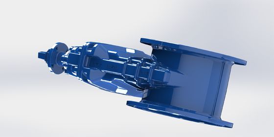 Vanne à soupape à bride pour raccordement d'eau, fabriquée selon la norme de conception ANSI, garantissant une longue durée de vie et un fonctionnement optimal. Vanne à soupape pour l'eau.