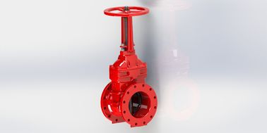 Ventilateur à vis extérieur / NRS type UL FM pour le service de protection incendie