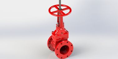 Ventilateur de porte de revêtement époxy à fusion UL Fm Fer ductile homologué