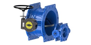 Vanne papillon double excentrique BS ANSI pour eau avec certification ISO
