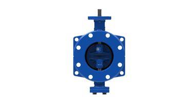 Vanne papillon double excentrique BS ANSI pour eau avec certification ISO