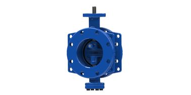 Forme d'arche bleue Ventilateurs papillons de haute performance en fer ductile GSJ500-7