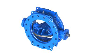 Valve de régulation de la pression excentrique double en acier inoxydable pour la connexion de la bride