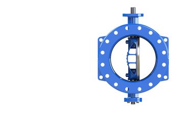 Valve à papillon double excentrique