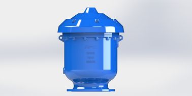 Valve de dégagement d'air sous vide à filetage ou à bride à extrémité du fer ductile Triple fonction