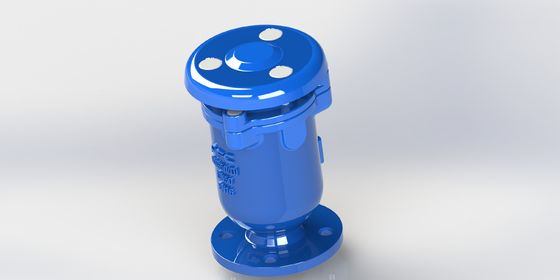 Valve de dégagement d'air à combinaison de fer ductile de 50 à 300 mm à triple fonction pour les systèmes de fluides industriels