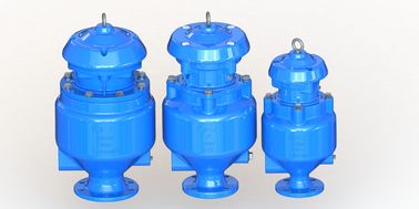 Valve de dégagement d'air d'égout revêtue d'époxy avec pièces internes SS316