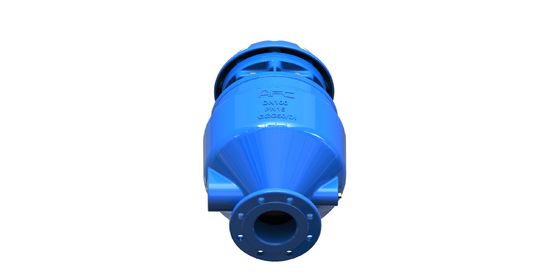 Valve d'évacuation d'air des eaux usées en fer ductile à haute résistance aux températures ≤ 80°C et revêtement époxy à fusion anticorrosion pour le traitement des eaux usées