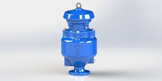Valve anti-corrosion de dégagement d'air des eaux usées résistant à haute température et à haute pression pour les systèmes d'eaux usées