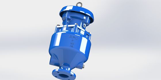 Valve anti-corrosion de dégagement d'air des eaux usées résistant à haute température et à haute pression pour les systèmes d'eaux usées