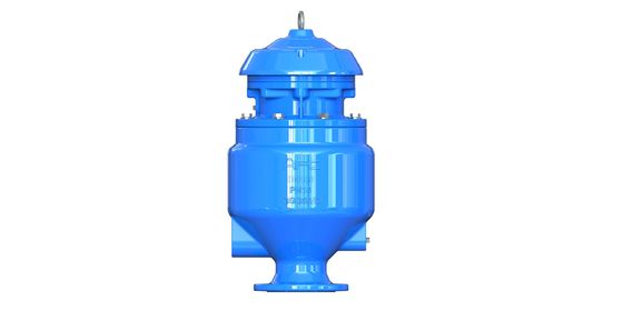 Valve d'évacuation d'air des eaux usées en fer ductile à haute résistance aux températures ≤ 80°C et revêtement époxy à fusion anticorrosion pour le traitement des eaux usées