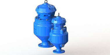 DN50-DN200 Vanne de dégagement d'air d'égouts en fer ductile avec type de connexion de bride/fil