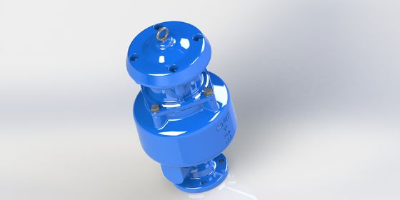 Soupape de libération d'air des eaux usées en fonte ductile DN50-DN200 avec pression nominale PN10-PN40 pour les systèmes de traitement des eaux usées et d'approvisionnement en eau