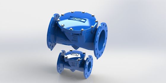 EN12266 Épreuve standard de soupape de freinage flexibilisée avec type de raccordement à bride et matériau d'étanchéité EPDM pour le contrôle des fluides industriels