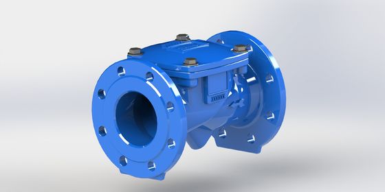 EN12266 Ventilateur de freinage flex-swing homologué avec matériau d'étanchéité EPDM et bride PN10,PN16 pour les applications dans l'eau