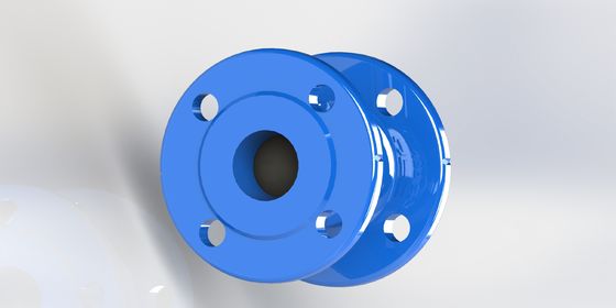 Clapet anti-retour à pression PN25 avec construction en fonte ductile et connexion d'extrémité à bride