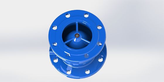 Clapet anti-retour à pression PN25 avec construction en fonte ductile et connexion d'extrémité à bride