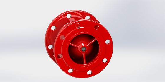 Clapet anti-retour en fonte ductile avec fermeture rapide et connexion d'extrémité à bride pour systèmes de traitement de l'eau
