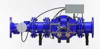 PN10 FBE a enduit la valve de gestion de pression d'eau de 24 contrôleurs de volts continu
