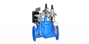 RAL 5005 NSF61 Bleu soupape de contrôle de l'eau avec SS304 pièces internes et siège de carrosserie EPDM