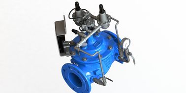 RAL 5005 NSF61 Bleu soupape de contrôle de l'eau avec SS304 pièces internes et siège de carrosserie EPDM