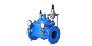 EN1092-2 Ventilateur réducteur de pression revêtu d'époxy GGG50 avec siège SS304 et renforcement en nylon