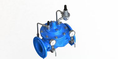 EN1092-2 Ventilateur réducteur de pression revêtu d'époxy GGG50 avec siège SS304 et renforcement en nylon