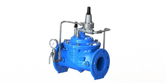 Valve de maintien de la pression à flanc de 2 à 40 pouces avec pression maximale PN25 pour les systèmes de traitement de l'eau