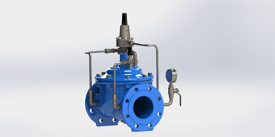 Valve de maintien de la pression en fer ductile avec une pression maximale de PN25 et une plage de taille de 2 à 40 pouces