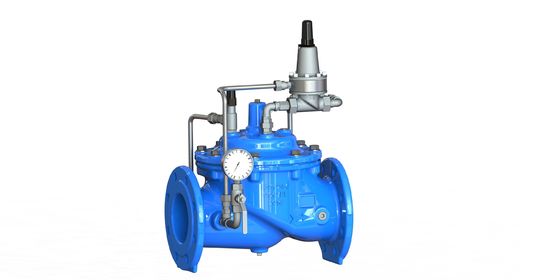 Valve de maintien de la pression en fer ductile avec une pression maximale de PN25 et une plage de taille de 2 à 40 pouces