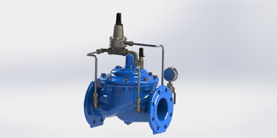 Valve de maintien de la pression à flanc de 2 à 40 pouces avec pression maximale PN25 pour les systèmes de traitement de l'eau