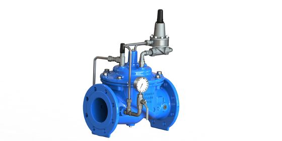 Valve de maintien de la pression en fer ductile avec une pression maximale de PN25 et une plage de taille de 2 à 40 pouces