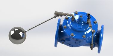 Ventileur pilote de régulation de débit en acier inoxydable pour les projets d'infrastructure municipale