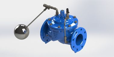 Ventileur pilote de régulation de débit en acier inoxydable pour les projets d'infrastructure municipale