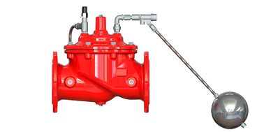 Valve de régulation à distance de flotteur en caoutchouc EPDM pour les applications à haute pression