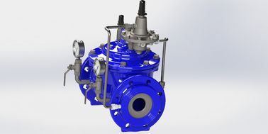 PN25 EN1074-5 Valve hydraulique réglable standard de régulation du débit avec garniture en acier inoxydable