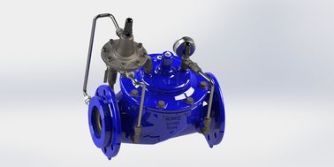 PN25 EN1074-5 Valve hydraulique réglable standard de régulation du débit avec garniture en acier inoxydable