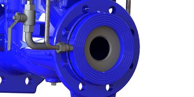 Valve de contrôle du débit du diaphragme de renforcement en nylon en acier inoxydable en fer ductile EN1074-5