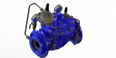 SS304 Valve de régulation de débit pilotée PN10/16/25 Ral5005 Pour une plage de température de 0 à 80 °F