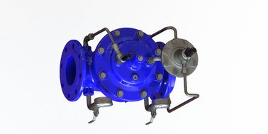 Valve de contrôle du débit du diaphragme de renforcement en nylon en acier inoxydable en fer ductile EN1074-5