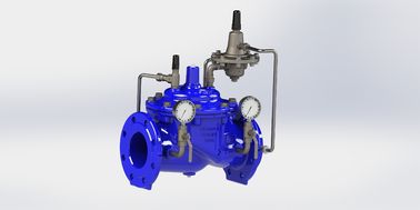 EPDM Sceaux soupape de contrôle de débit SS304 pilote EN1074-5 Diaphragme de renforcement en nylon