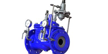 Valve réglable de régulation du débit d'eau en fer ductile
