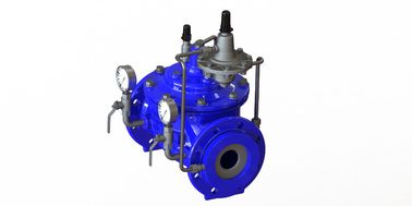 Valve de régulation du débit en acier inoxydable EPDM Seal PN10 actionnée par un tuyau de régulation en fer ductile